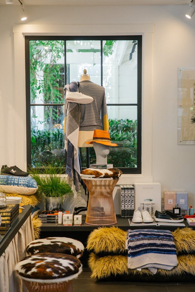 Forty Five Ten Napa carries men's and women's fashions, beauty products, and home goods. 