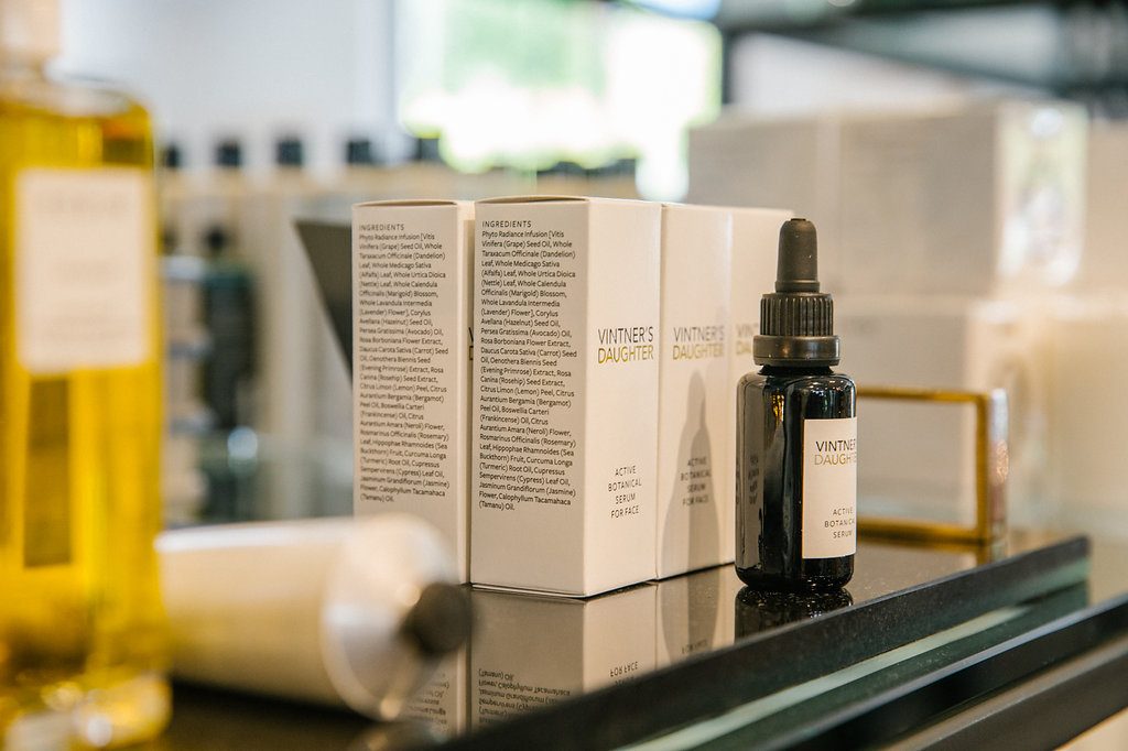 The store is known for its rare selection of beauty products. 