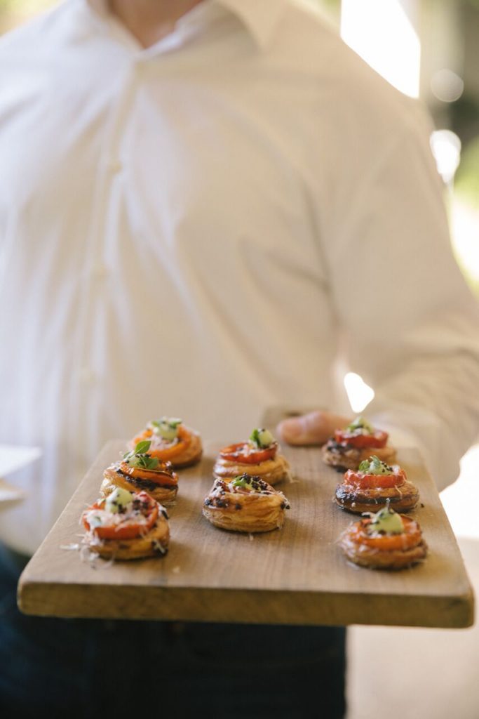 Bouchon provided light bites at cocktail hour. 