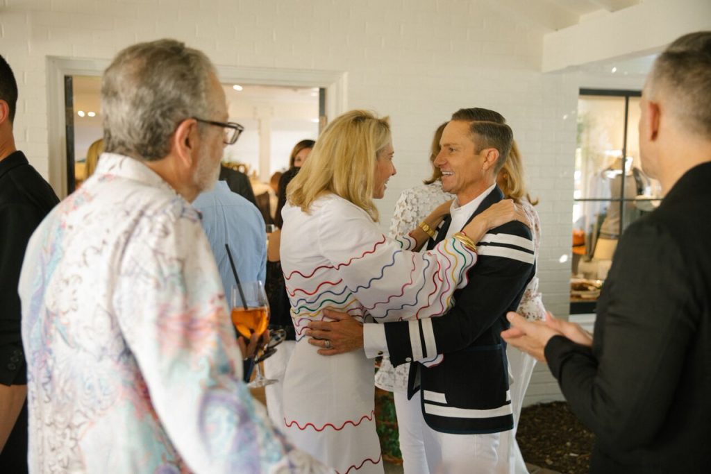 Guests got a preview of the new boutique during cocktail hour. 