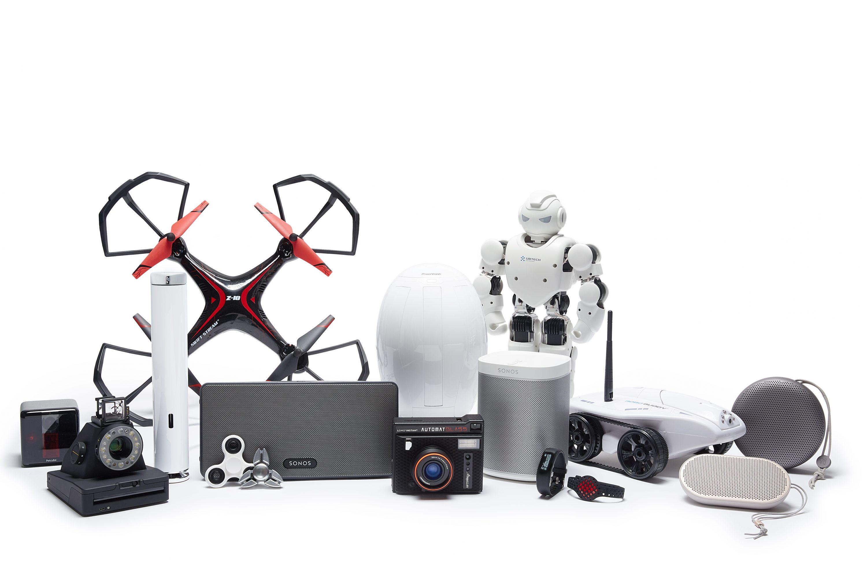 The tech pop-up offers more than 125 items.