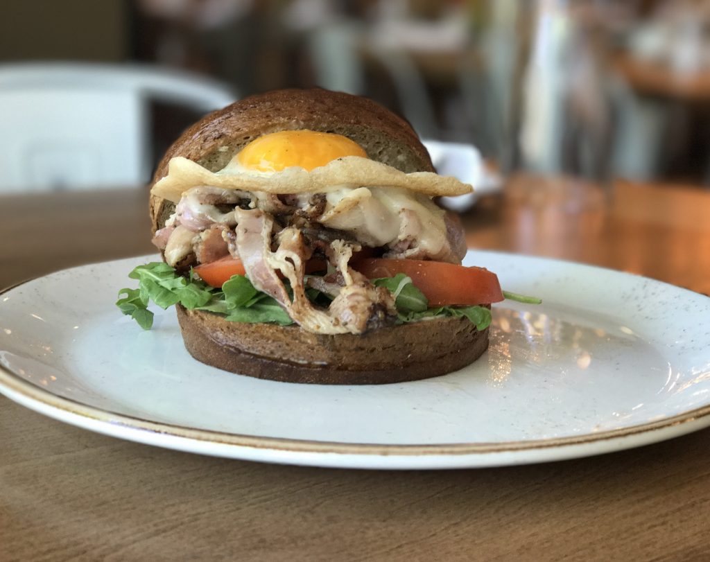 A menu standout — the B.E.T sandwich