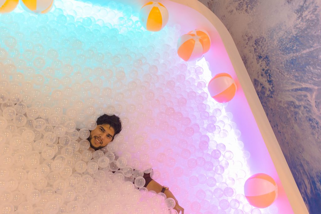 This Houston dad immersed himself into the Hive experience.