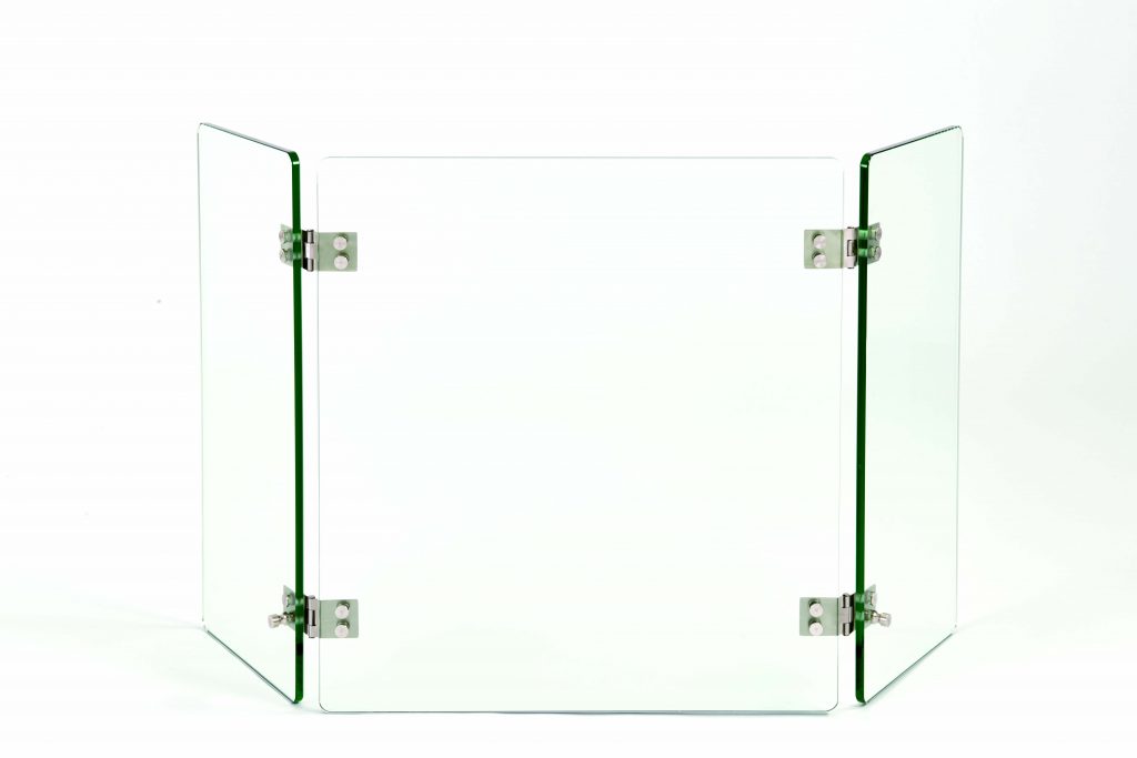 Miles Redd for Ballard Designs Glass Deco firescreen