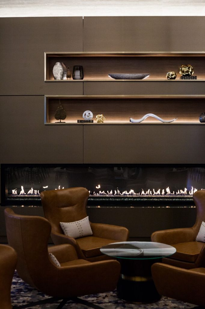 Inside the Lobby at the Omni Frisco