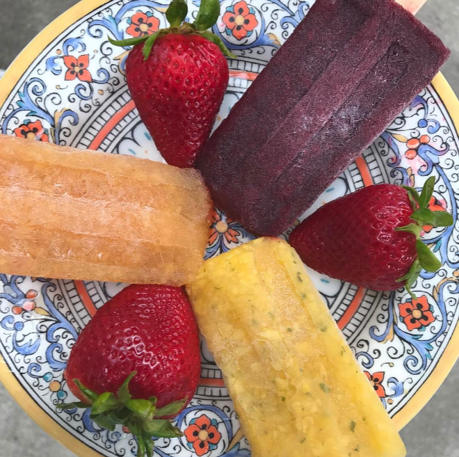 Ice pops and cocktails collide with the liquor-infused Poptails.