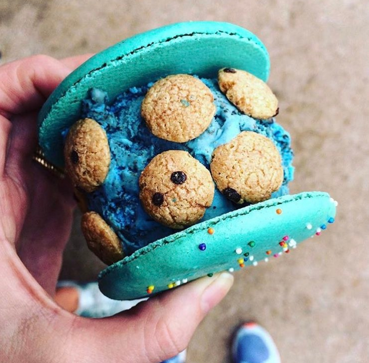 Or head to Stacked for a macaron ice cream sandwich.