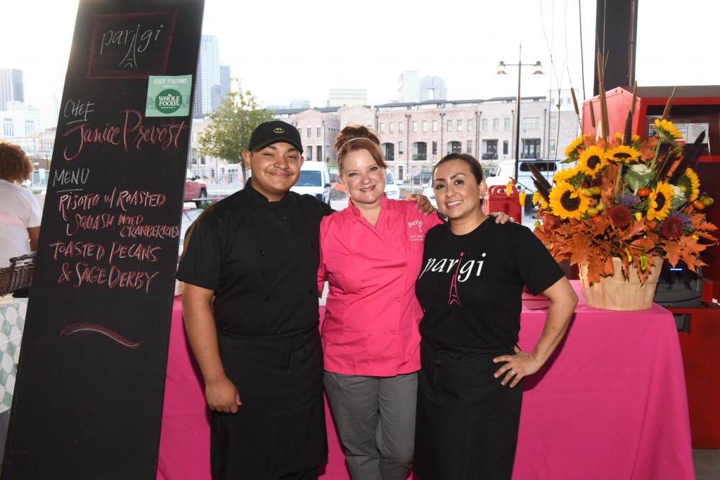 Janice Provost with Parigi