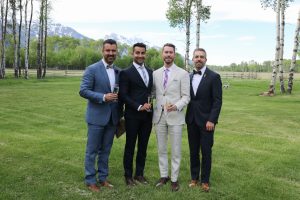 GENTS AT THE WEDDING (Photo by Priscilla Dickson, Wilson Parish)