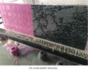 The New Traditionalists new rug collection in process.