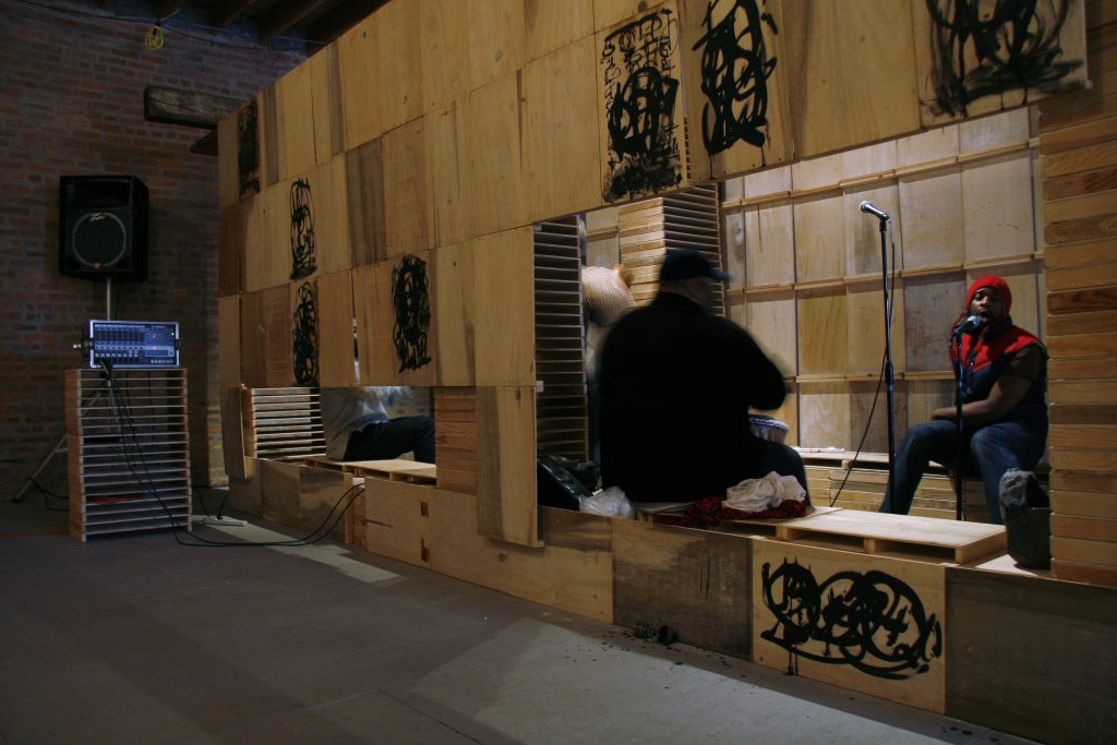 Theaster Gates' "Soul Temple" from the series Tea Shack, 2008 (Photo by Sara Pooley)