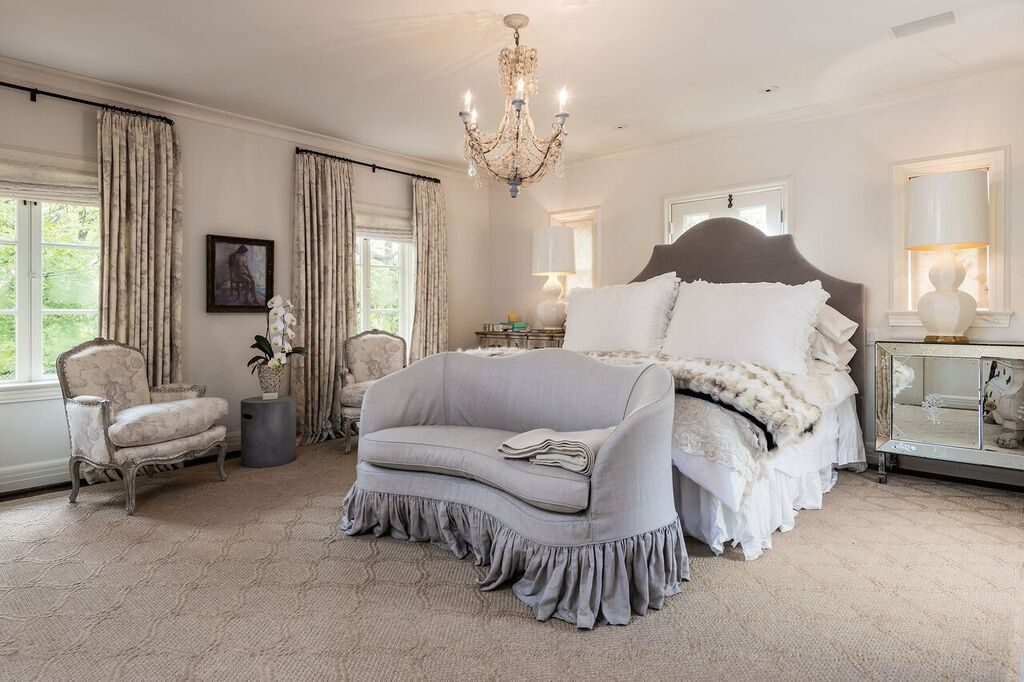 The main home holds one massive bedroom. 