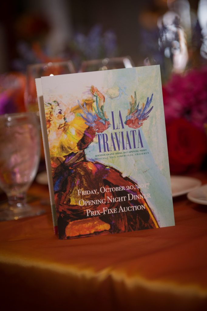 HGO Opening Night celebration at the George R. Brown