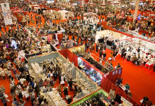 Acres of holiday gifts and decorations from more than 260 merchants await visitors to the Houston Ballet Nutcracker Market at NRG Center.