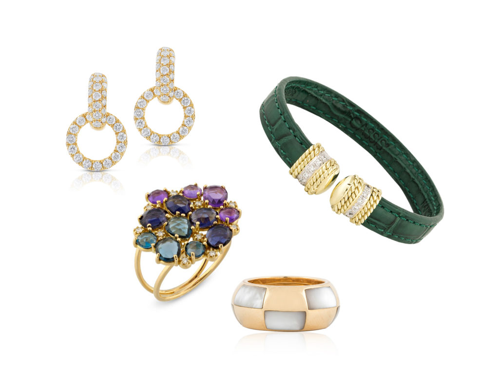 New and vintage designer jewelry under $3000, featuring pieces by Antonio Papini, Cassis, Mauboussin and Tenenbaum Now