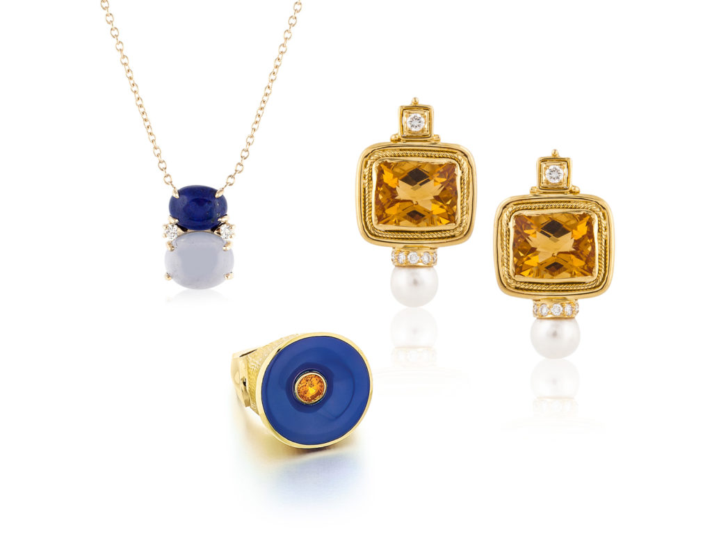 Gold and gemstone jewelry under $3000