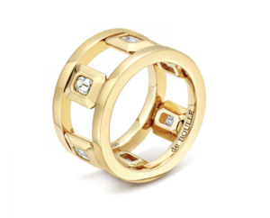 de boulle signitaire ring with de boulle hallmark