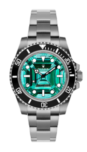 Rolex + Ashley Longshore Emerald Steel Submariner