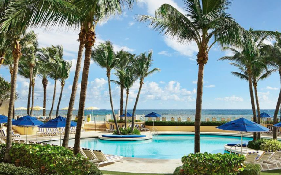 Pristine pools are perfect for a peaceful dip.