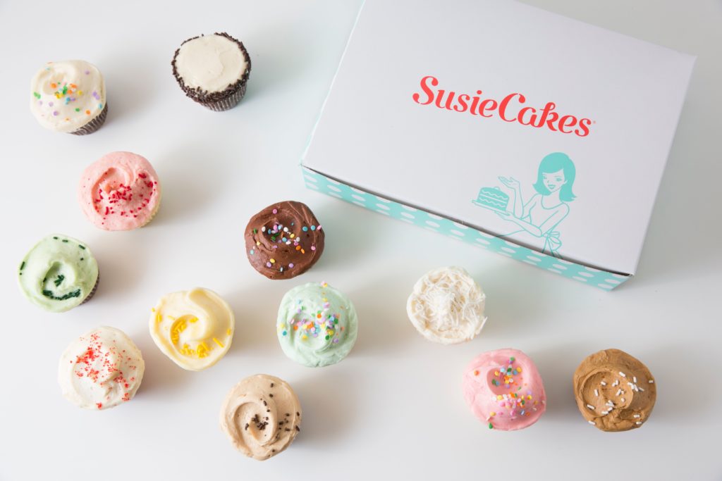Choose from all different cake flavors at SusieCakes. Courtesy of SusieCakes