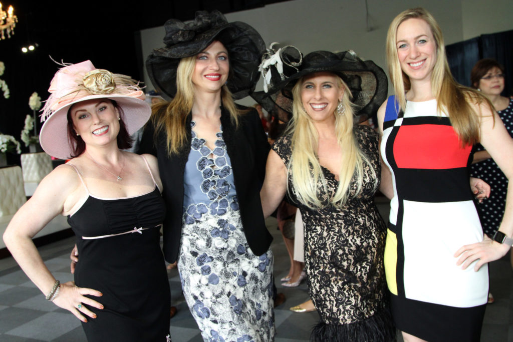 3. Chair Joy Winkler Chapman, Yelena Grinina, Chair Tracy Faulkner, and Rachel Fischer (Photo by Daniel Ortiz)