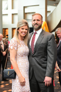 Amanda & Scott Davis at the Ronald McDonald House Spirit of Hope luncheon. (Photo by Daniel Ortiz)