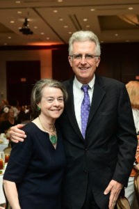 Flo McGee, Tom Moore at the Ronald McDonald House Spirit of Hope luncheon. (Photo by Daniel Ortiz)