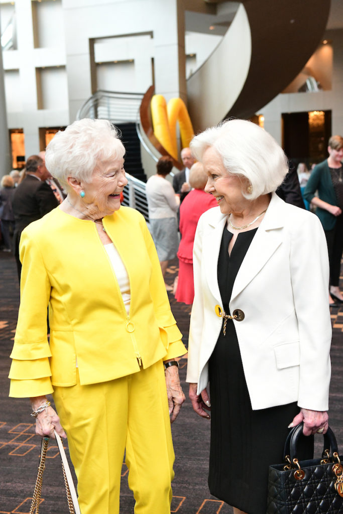 Ginger Kanaly, Shirley Flowers at the Ronald McDonald House Spirit of Hope luncheon. (Photo by Daniel Ortiz)