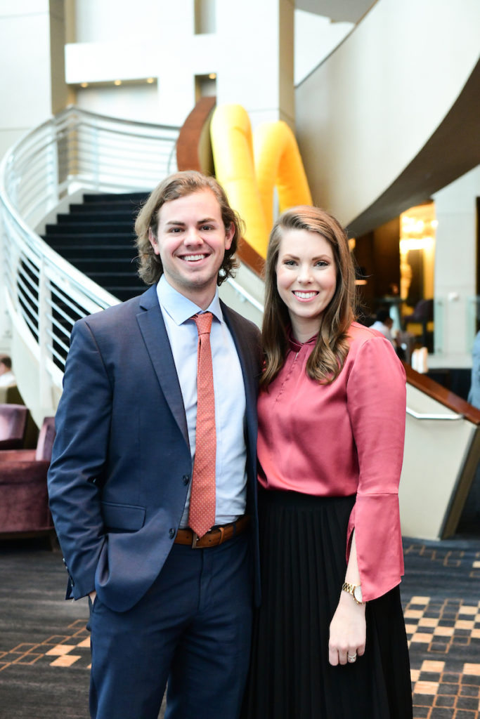 Hudson & Katelyn Hoyle at the Ronald McDonald House Spirit of Hope luncheon. (Photo by Daniel Ortiz)