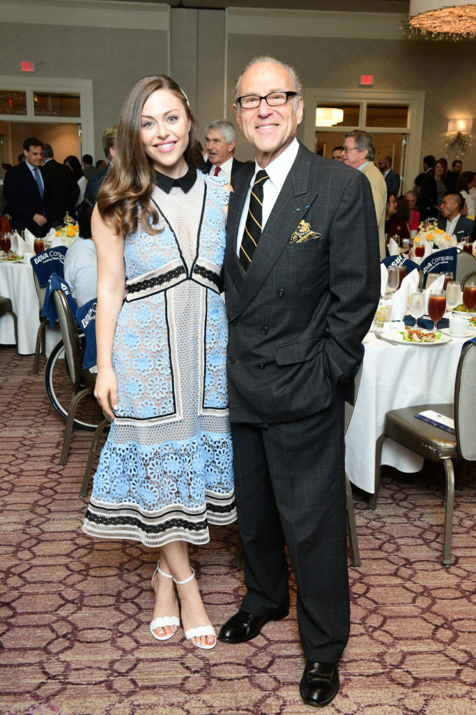 Lexi Sakowitz, Robert Sakowitz  at the Center for Pursuit luncheon. (Photo by Daniel Ortiz)