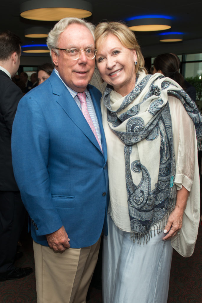 Mike & Carol Linn at an Alley Theatre production in Houston. (Photo by Jacob Power)