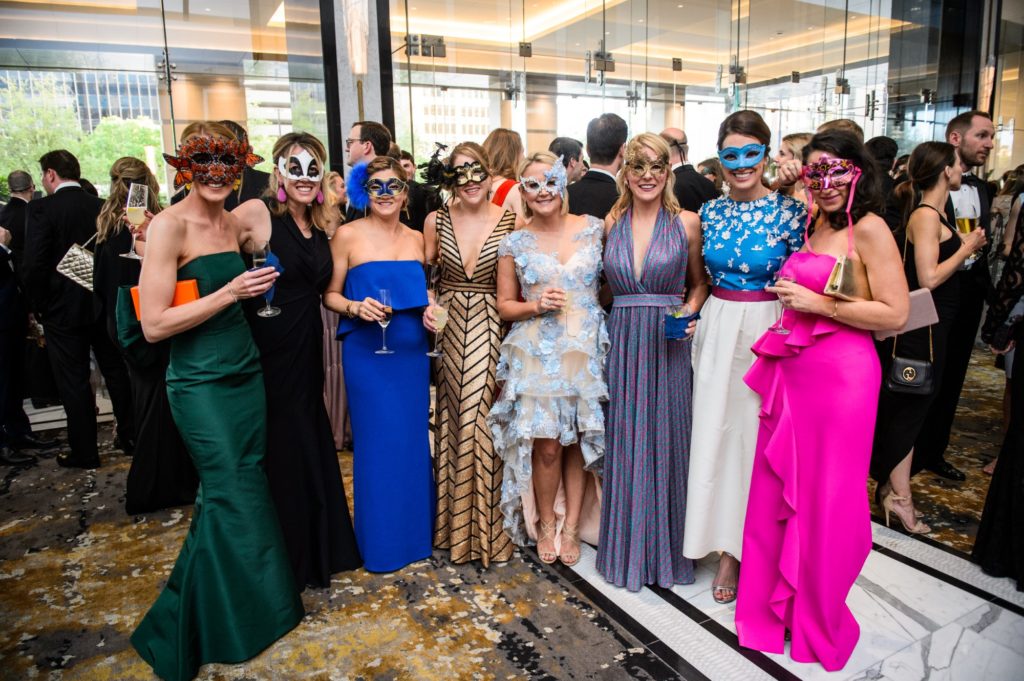Stefanie Carper, Kate Oshins, Amanda Ollison, Julie Cotuno, Kaylen Meserve, Katy Miller, Annie Apel, Bree Blais at The Children’s Fund Gala. (Photo by Chris Bailey Photography)