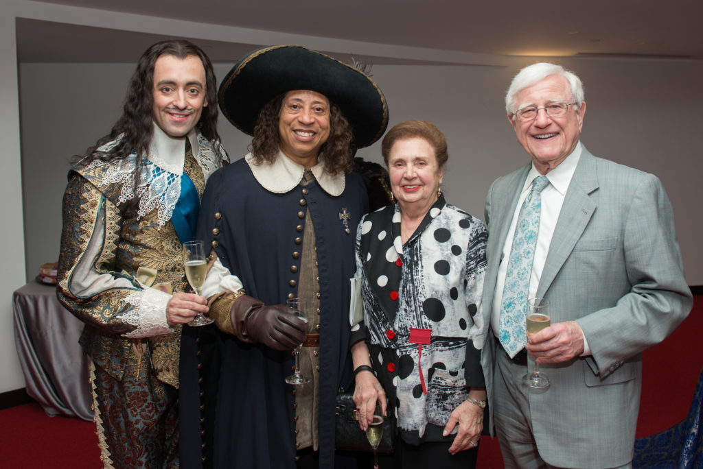 Dylan Godwin, David Rainy, Helen & Jim Shaffer (Photo by Jacob Power)