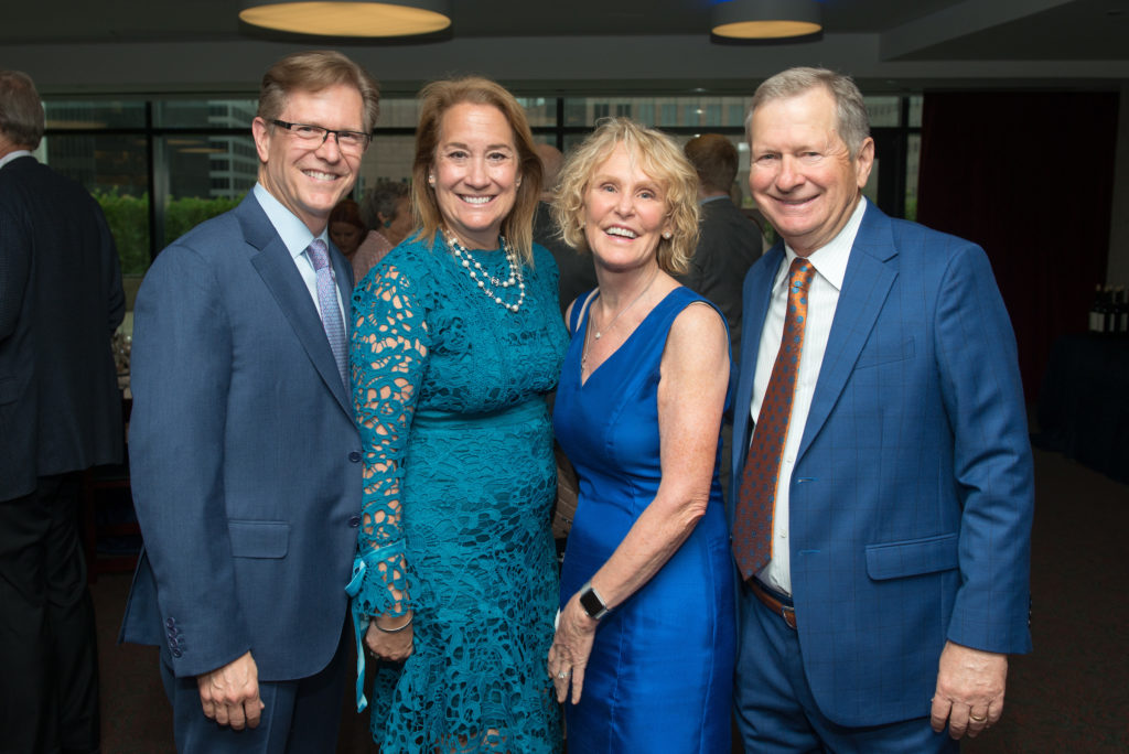Mark & Linda Smith, Dr. Ed & Bev Robb (Photo by Jacob Power)