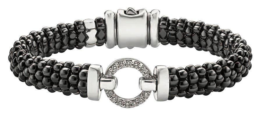 Lagos Diamond Caviar Bracelet.