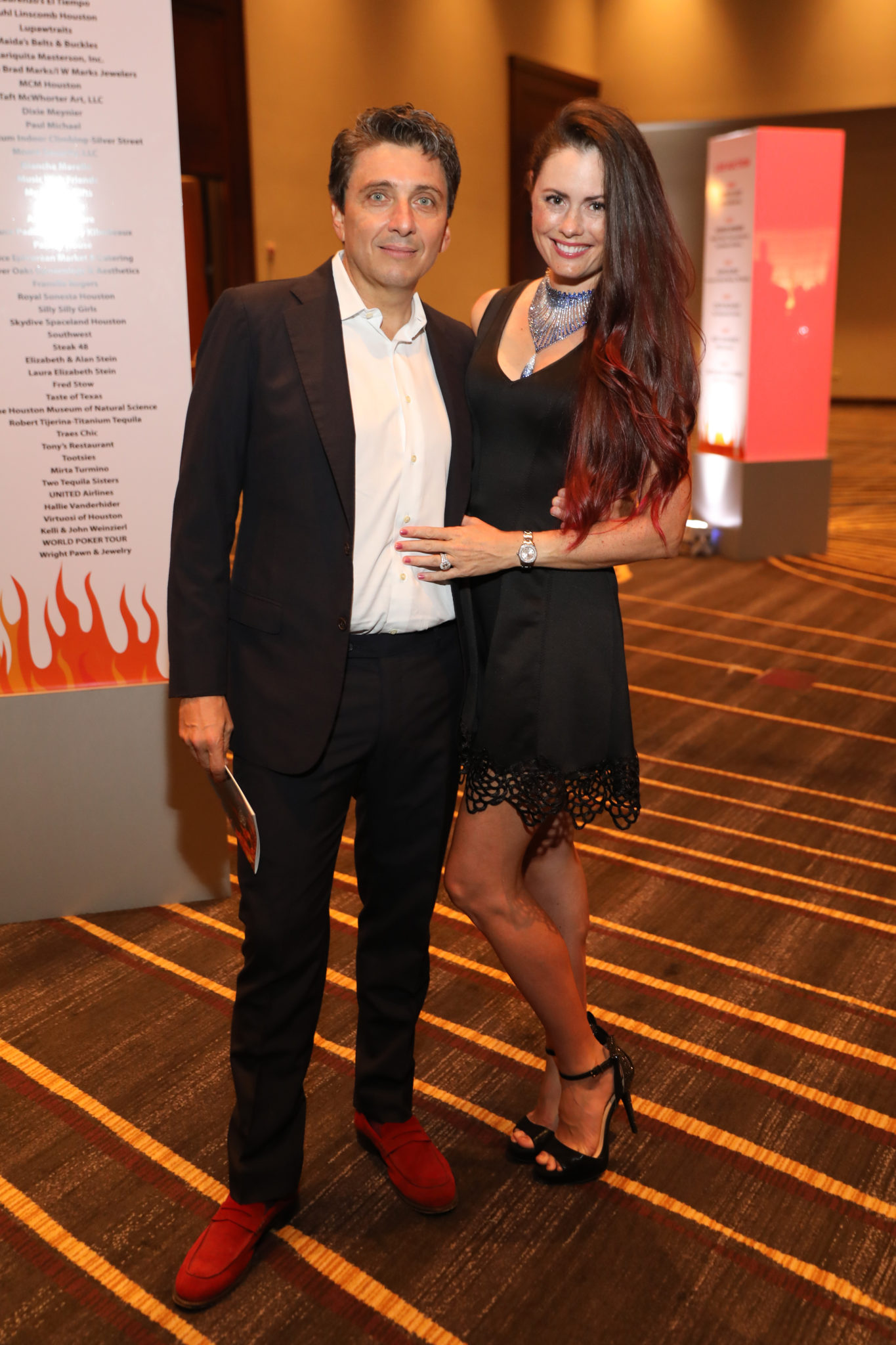 Houston Professional Fire Fighters Association Charitable FoundationBob Bowman. Leisa Holland-Nelson, Bill Baldwin & Fady Armanious, Photo by CatchLight Group� Johnny Than