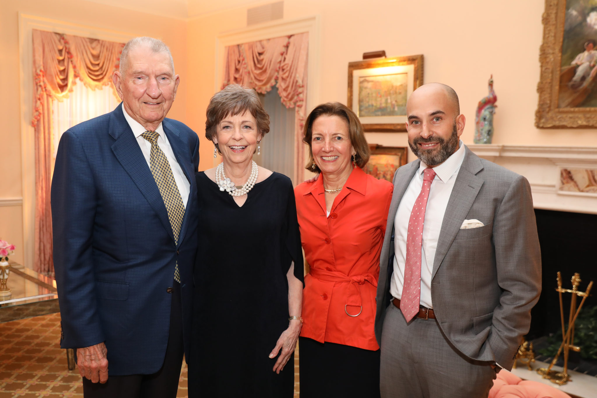 Charles Hall, Anne Harrington, Carla Knobloch, Mark DiBella (Photo by Priscilla Dickson)