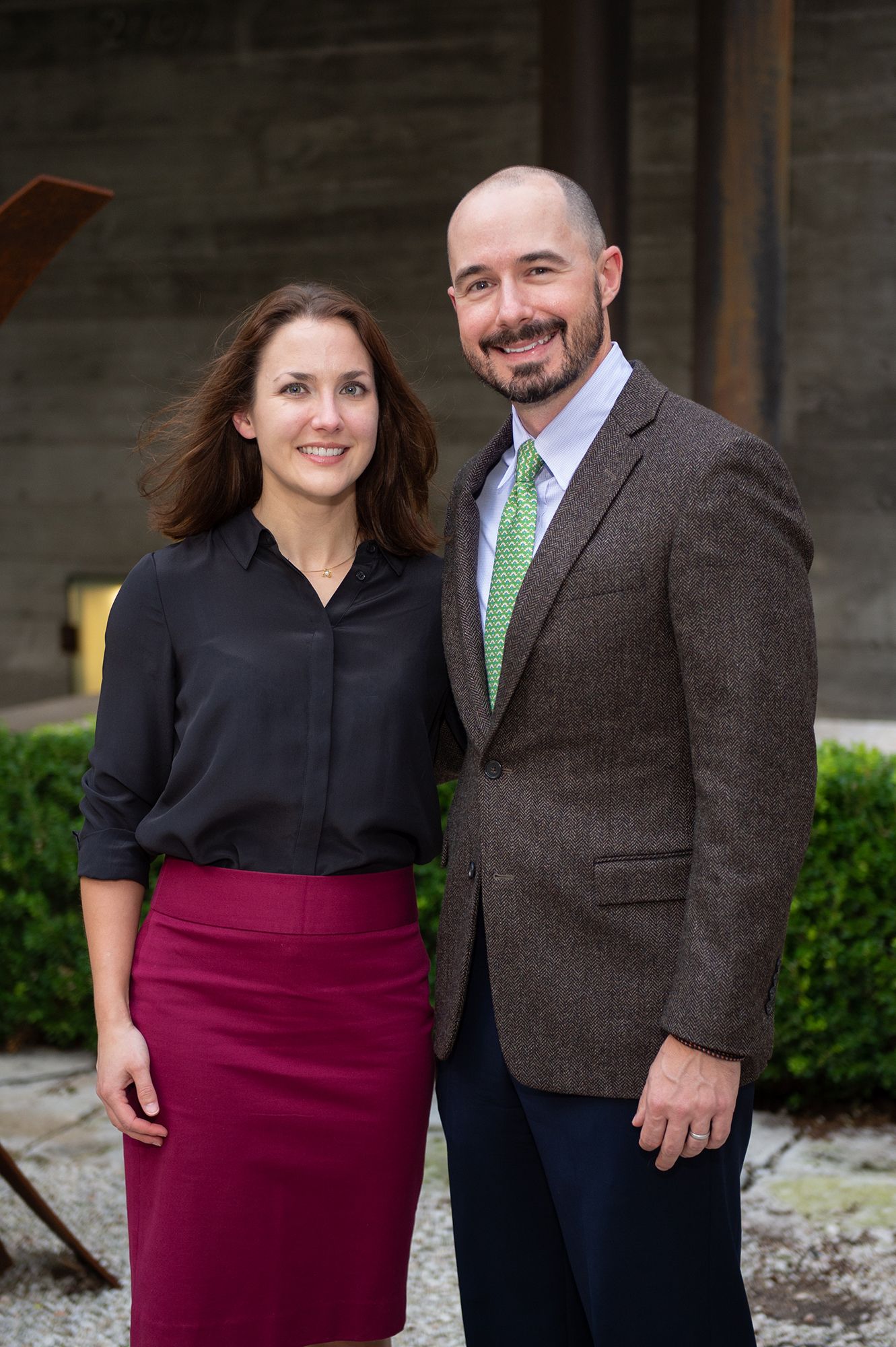 Emily and Joe Morrel; Photo by Wilson Parish