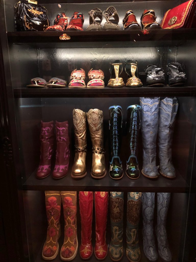 The World of Anna Sui exhibition includes the designer's cowgirl phase. (Photo by Clifford Pugh)
