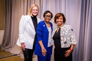 Jennifer Sampson, Cynthia Marshall, and Michelle Thomas