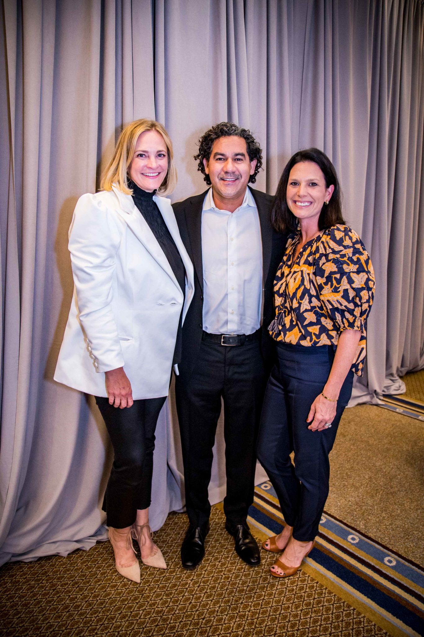 Jennifer Sampson, Pete Lerma and Cecily Gooch