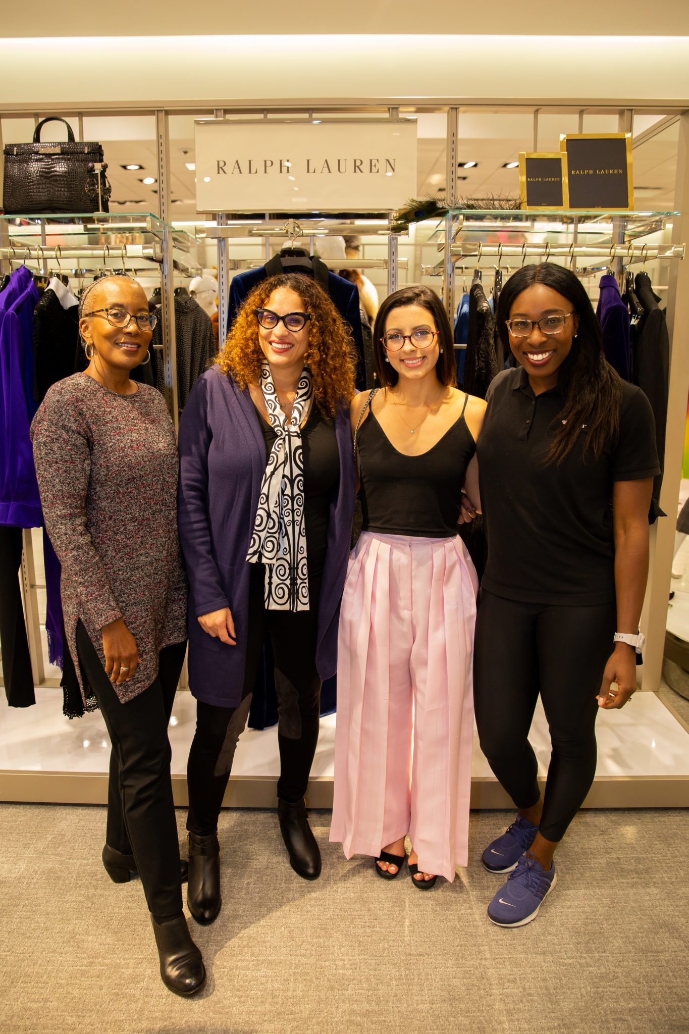 Maricia Johns, Dr. Britine Perkins, Sophia Sackleh, Lilian Nwora (Photo by Robert Underwood)