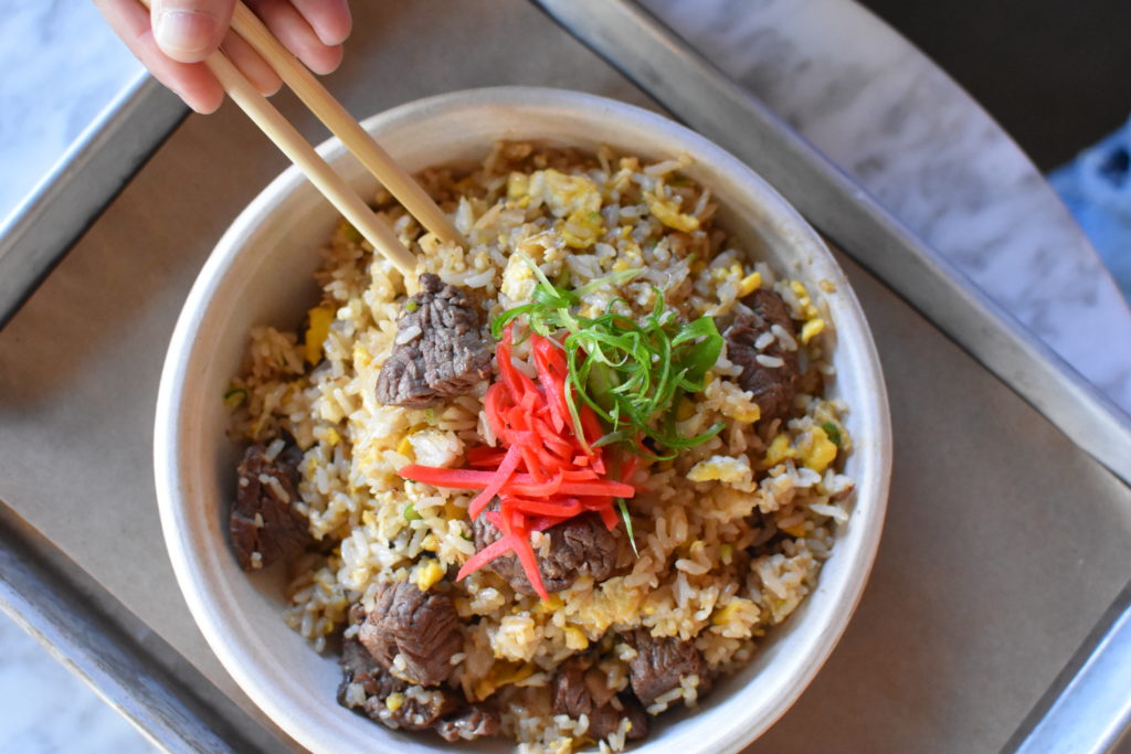 Chef Chin's Hibachi & Ramen will serve filet mignon hibachi fried rice. (Photo by Legacy Hall)