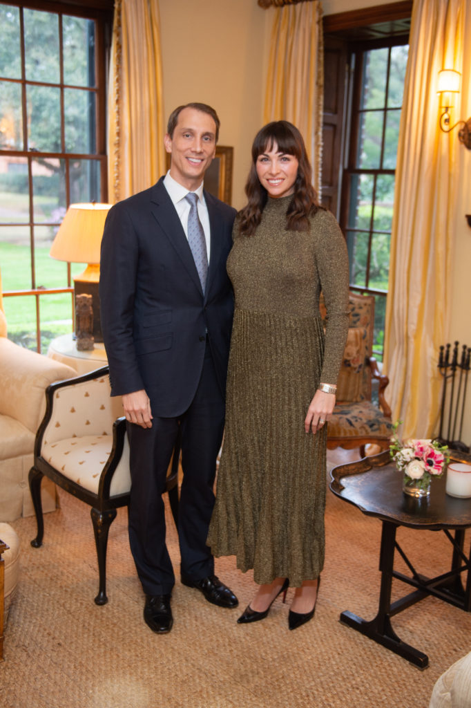2020 Houston Ballet Ball chairs Nick & Beth Zdeblick (Photo by Wilson Parish)