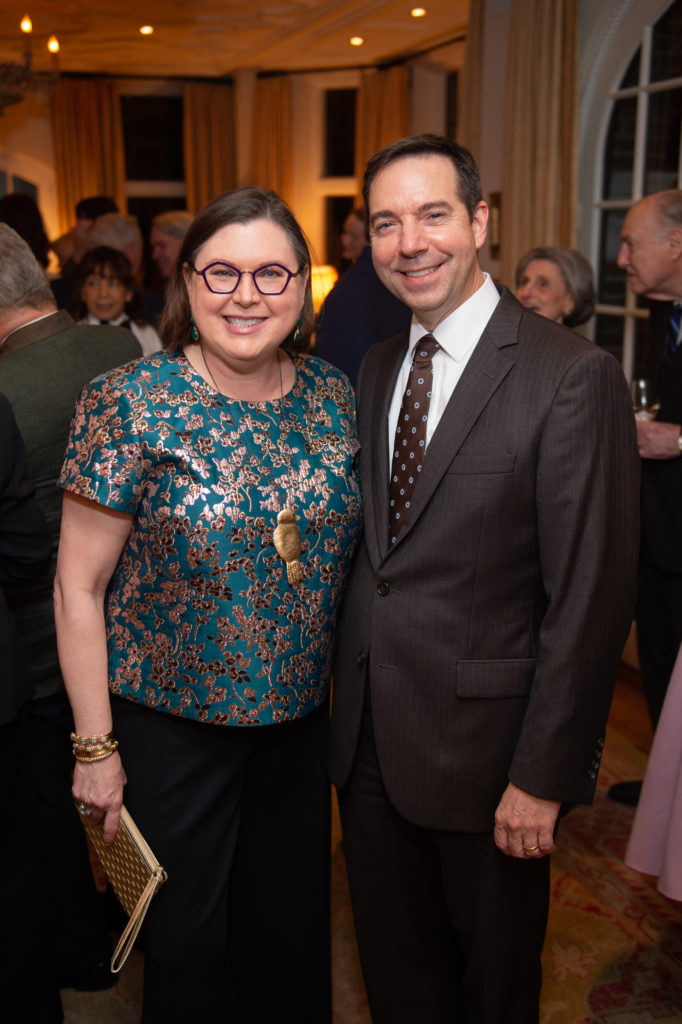 Houston Ballet board president Shawn Stephens, Houston Ballet executive director Jim Nelson (Photo by Wilson Parish)