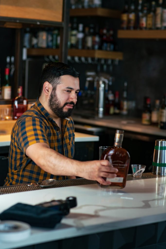 Bartender Fern Orozco