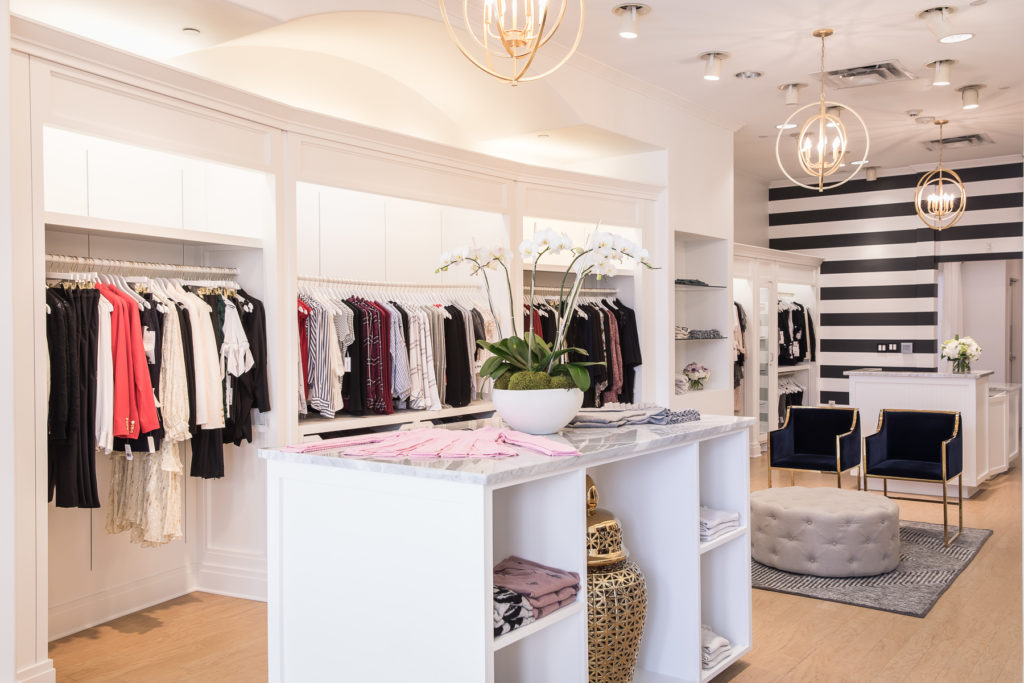 Inside the Elizabeth W store in Highland Park.