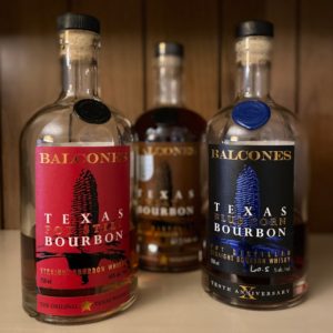 Balcones – Texas Wheated Bourbon, Texas Blue Corn Bourbon, and Texas Pot Still Bourbon