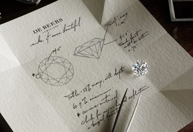 A diamond from De Beers is a thing of beauty, grace, and elegance.