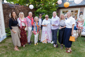 Maria Valim, Cornelia Guest, Brad Kelly, Nancy Dedman, Billy Fong, Georgina Hartland, Tim Headington, Nancy Rogers, Jeny Bania (Photo by WJN Photo)